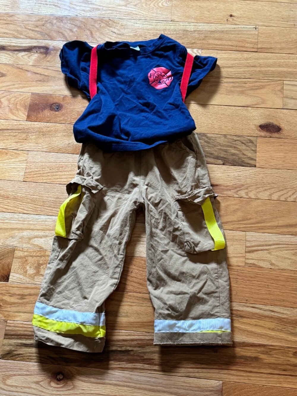 5-6T Fireman Set Costume